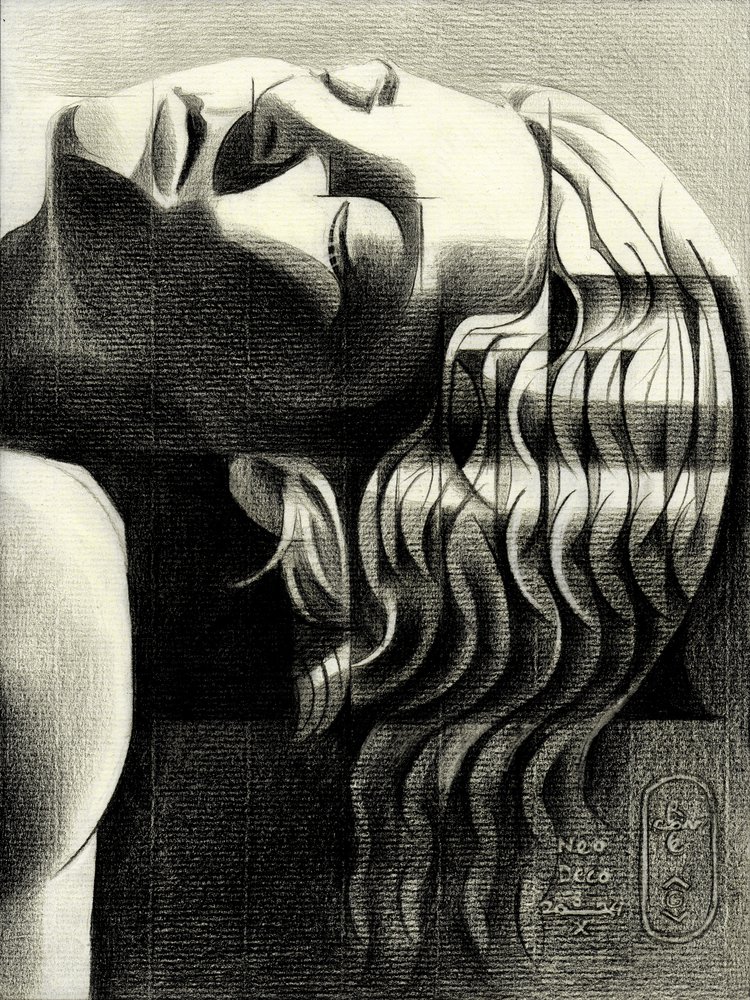 Ritratto di una donna serena da Corné Akkers