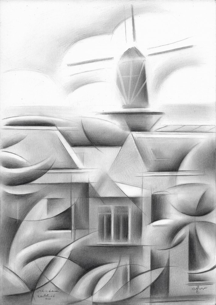 Geometria urbana in ombra da Corné Akkers