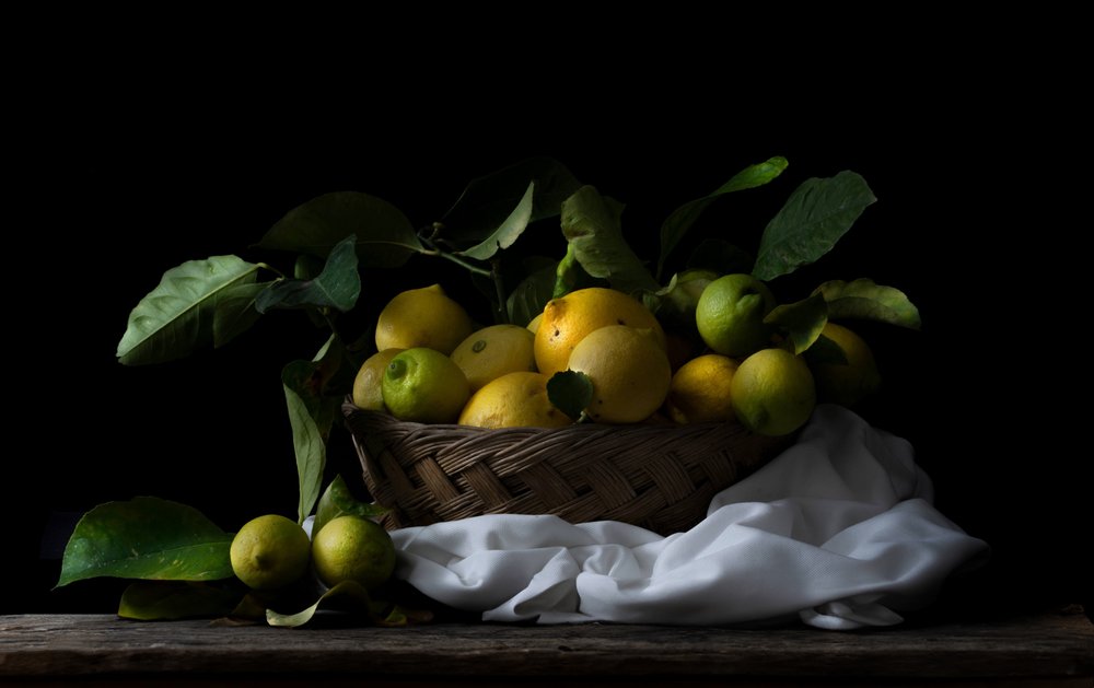 Cestino rustico per limoni da Corrado La Licata