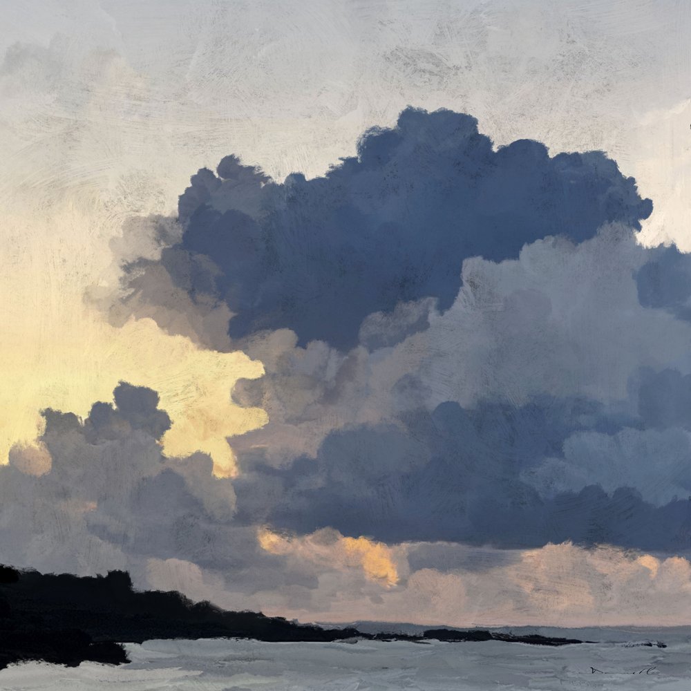 Tramonto a Porthmeor da Dan Hobday
