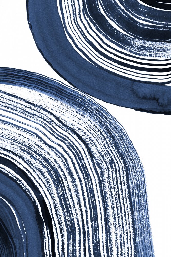 Onde concentriche blu da Danushka Abeygoda