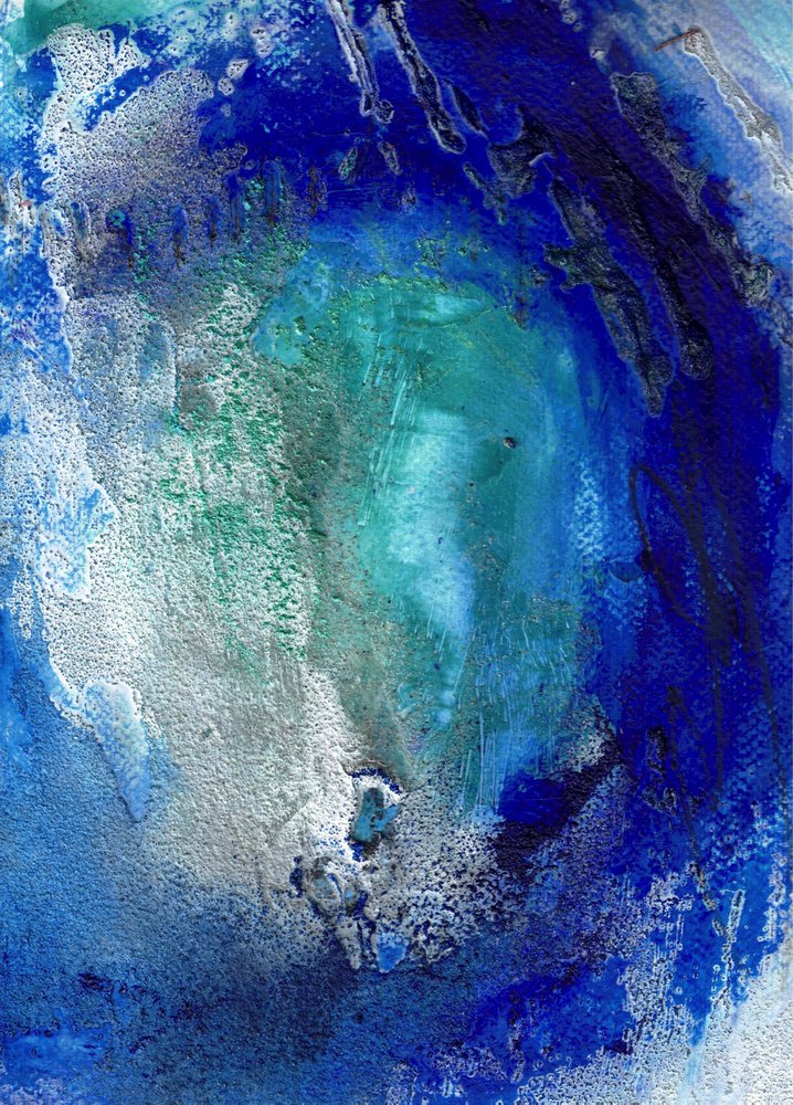 Flusso oceanico astratto da Deb Chaney