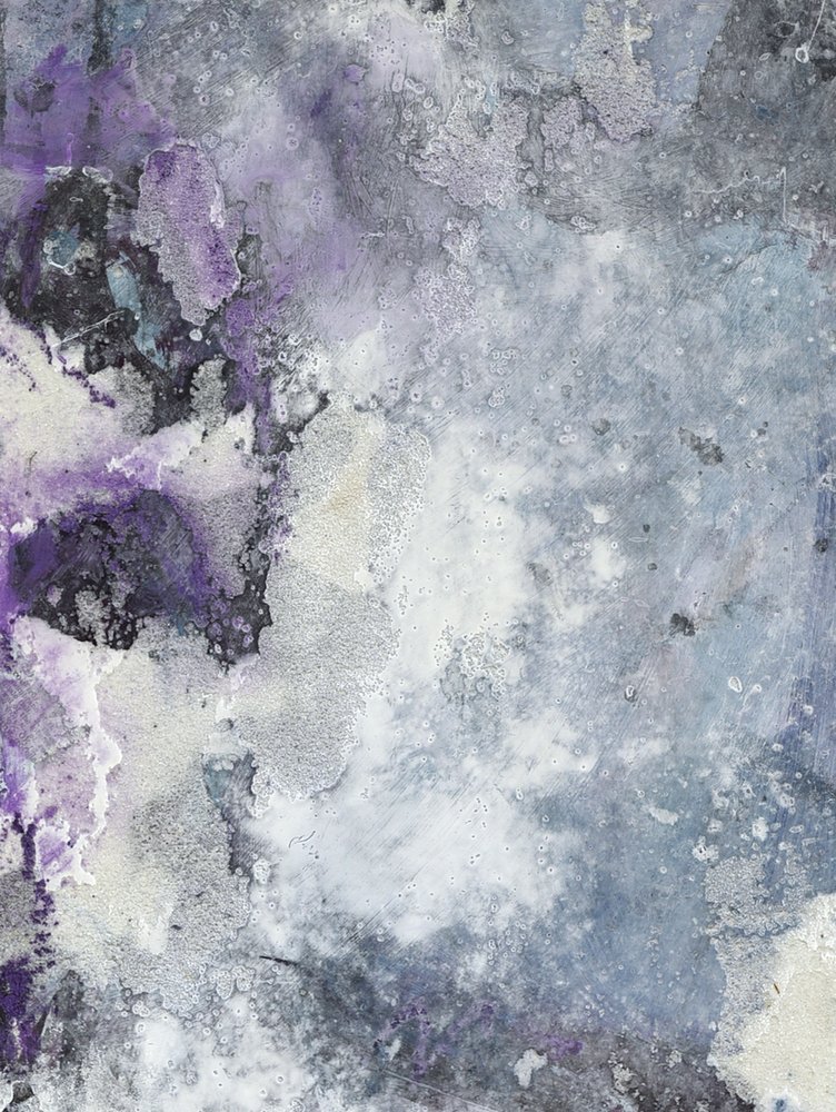 Texture viola-grigio cosmico da Deb Chaney