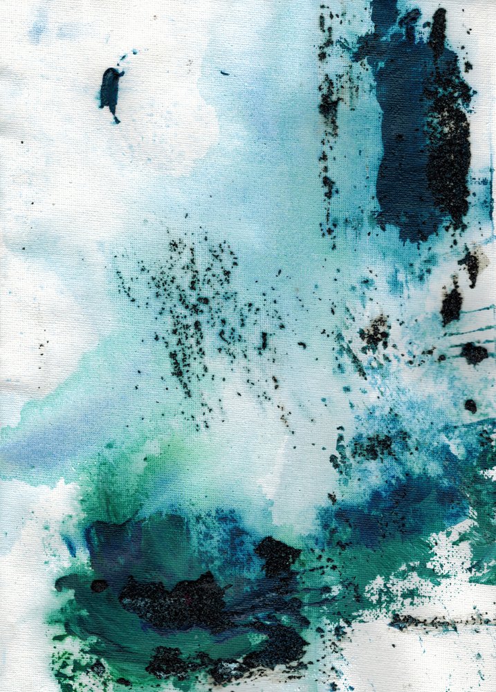Flusso blu-verde intenso da Deb Chaney