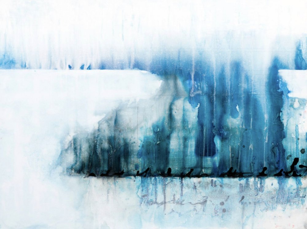 Blu artico fluido da Deb Chaney