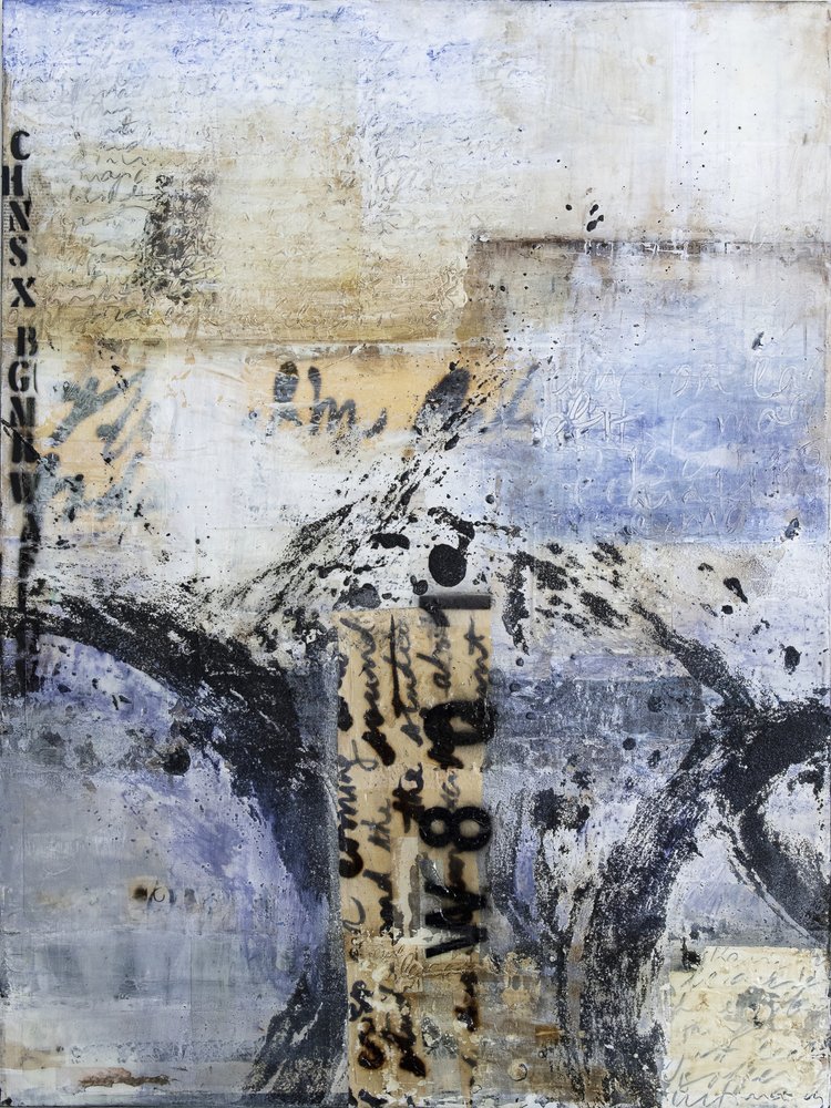 Strati astratti con texture da Deb Chaney