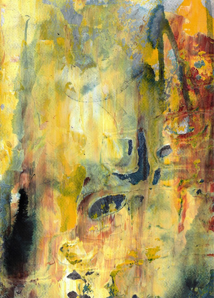 Oro astratto e vivace da Deb Chaney