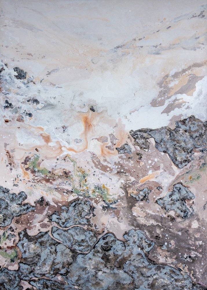 Texture della terra biologica da Denise Quah