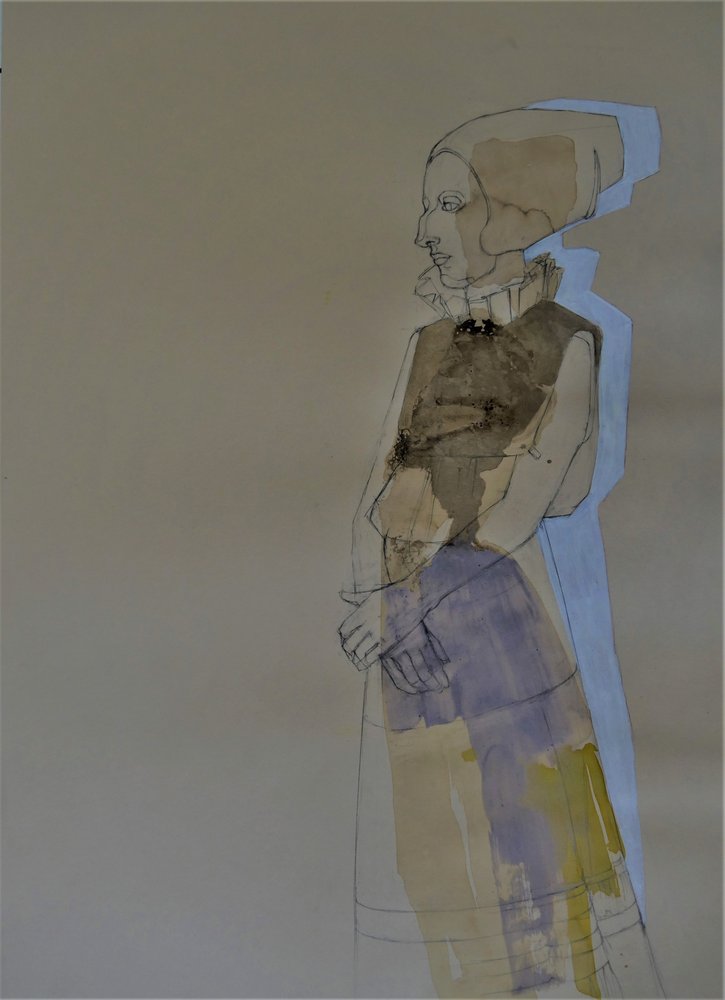 Donna storica astratta da Doris Schmitz
