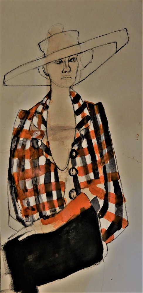 Look chic con giacca a quadri da Doris Schmitz
