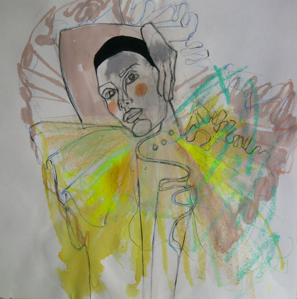 Ritratto di moda colorato da Doris Schmitz