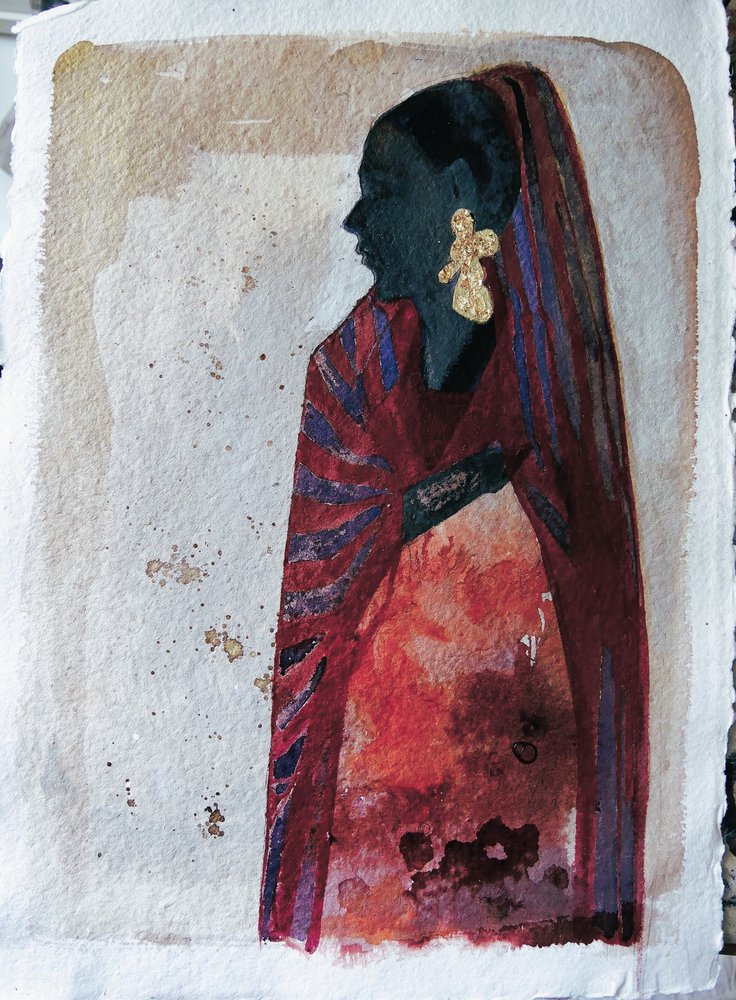 Elegante profilo africano da Doris Schmitz