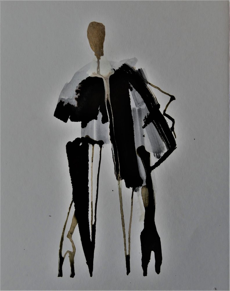 Una figura elegante e alla moda da Doris Schmitz
