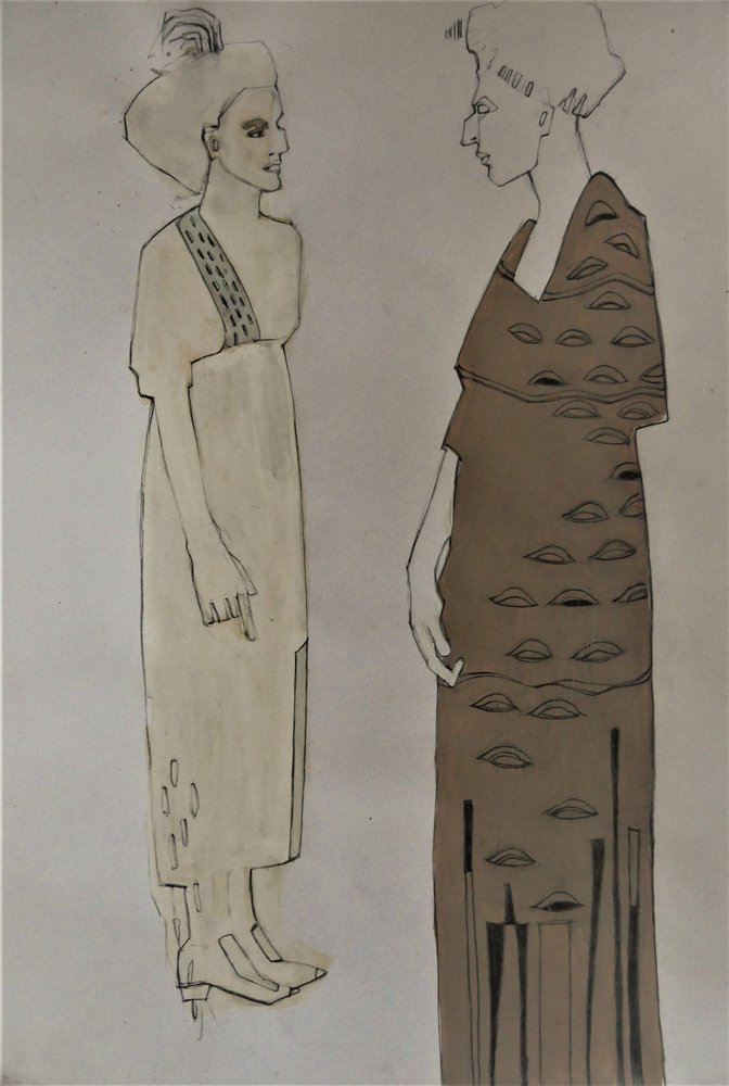 Figure eleganti nel mondo della moda da Doris Schmitz