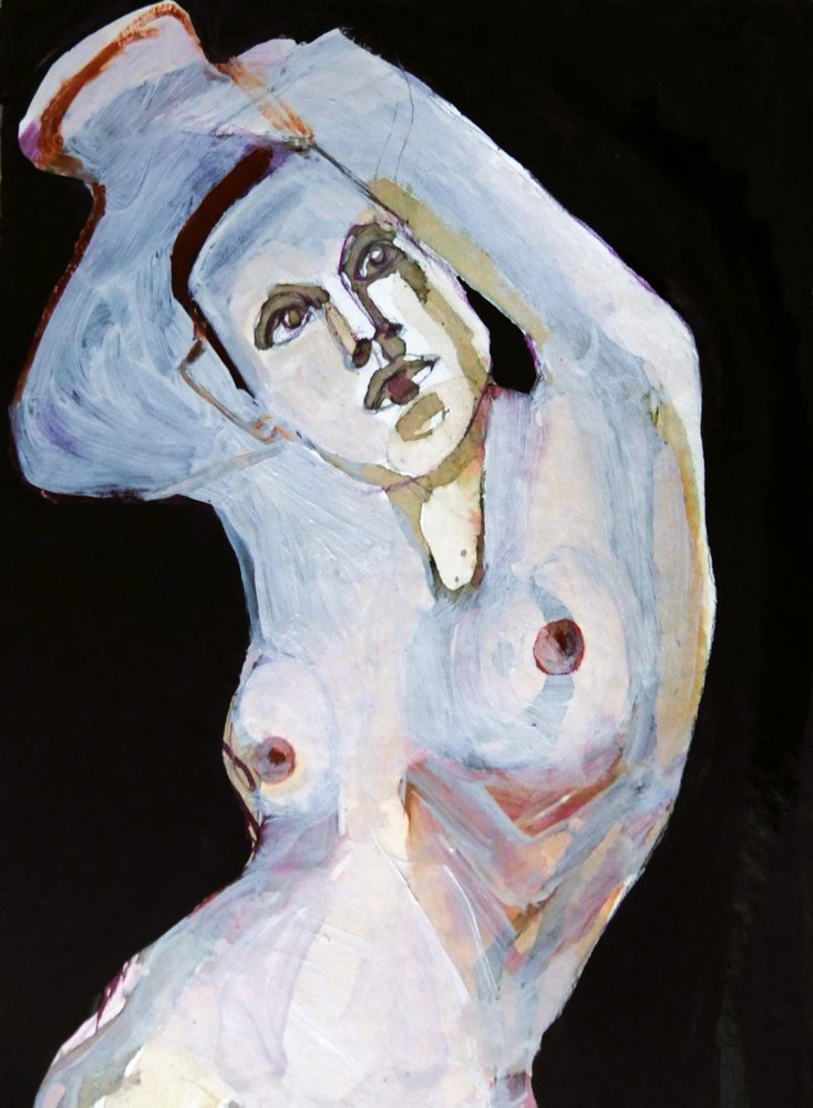Figura nuda eterea da Doris Schmitz