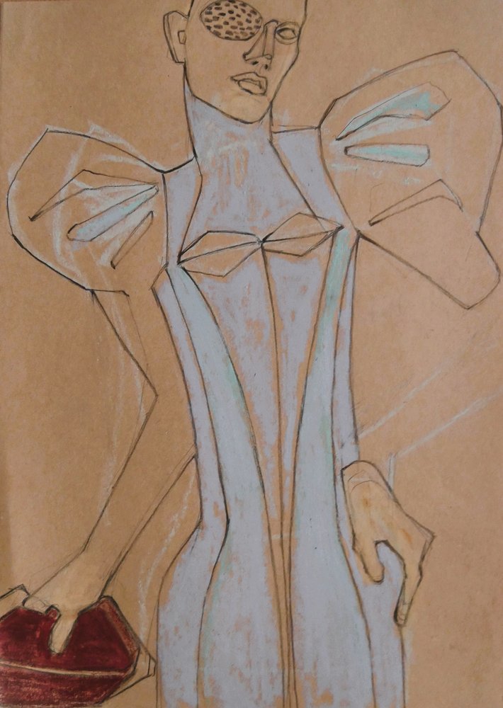 Ritratto di moda futuristico da Doris Schmitz