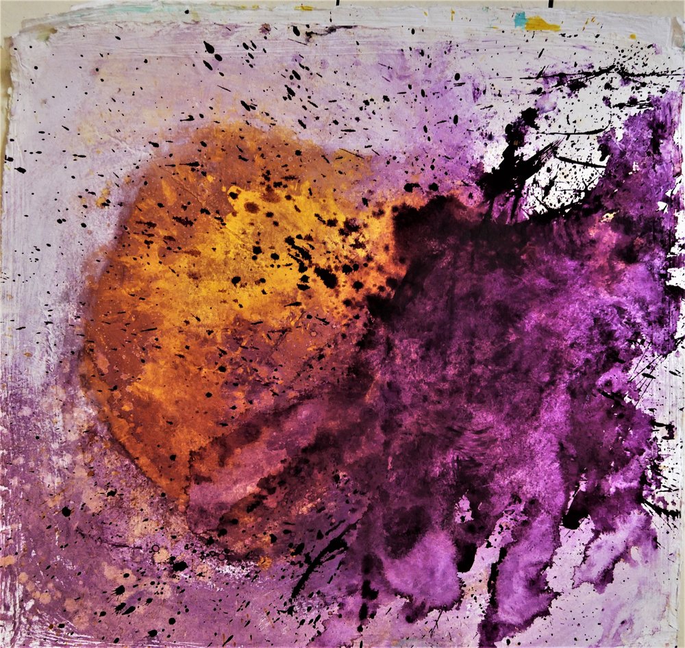 Esplosione dorata e viola da Doris Schmitz