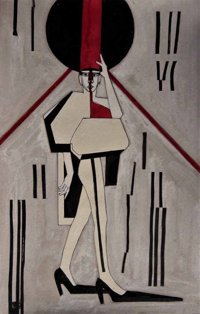 Figura della moda moderna da Doris Schmitz
