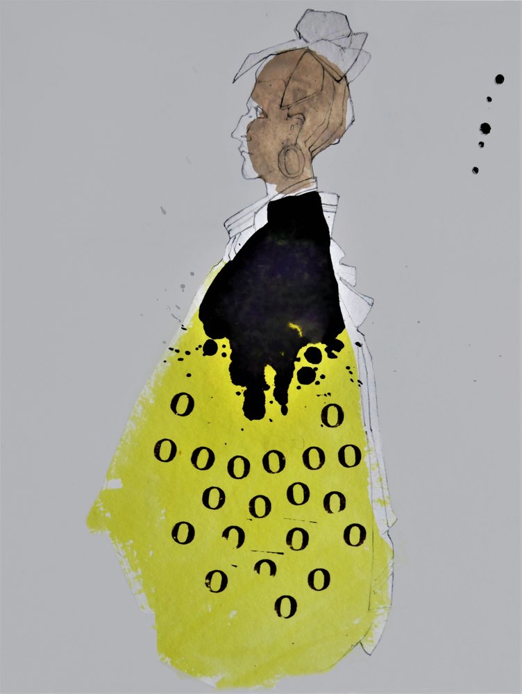 Illustrazione di moda contemporanea da Doris Schmitz