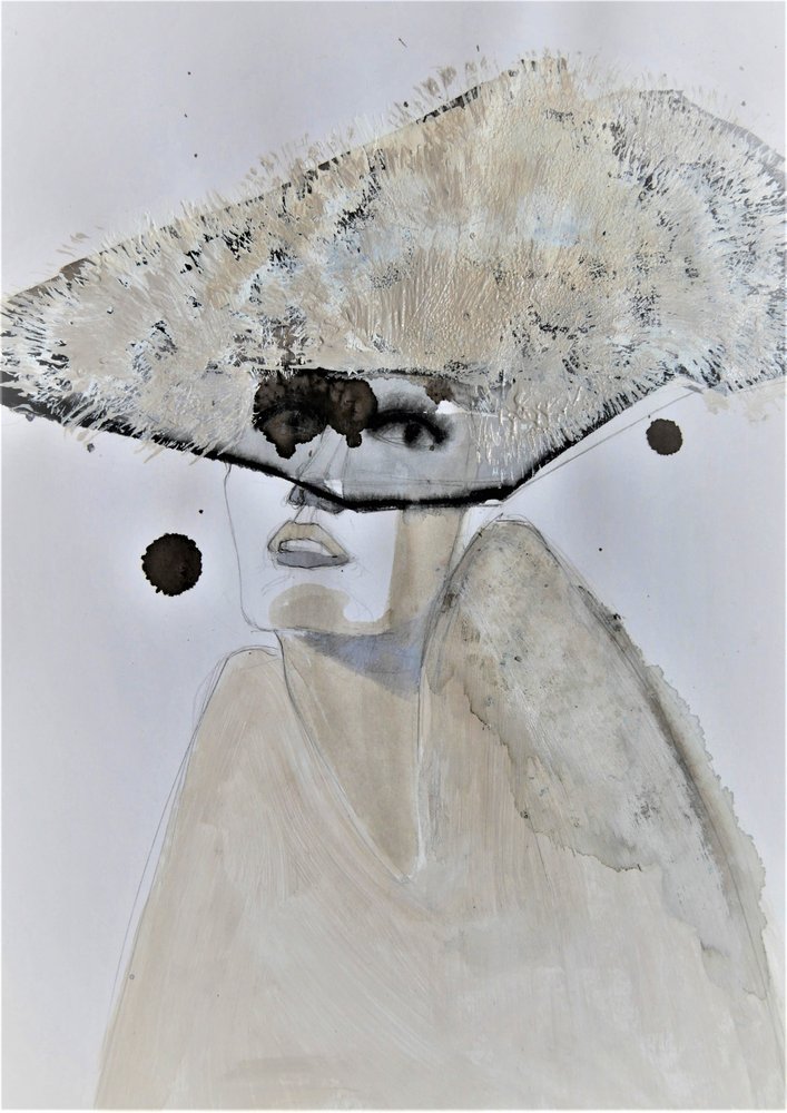Ritratto con cappello misterioso da Doris Schmitz