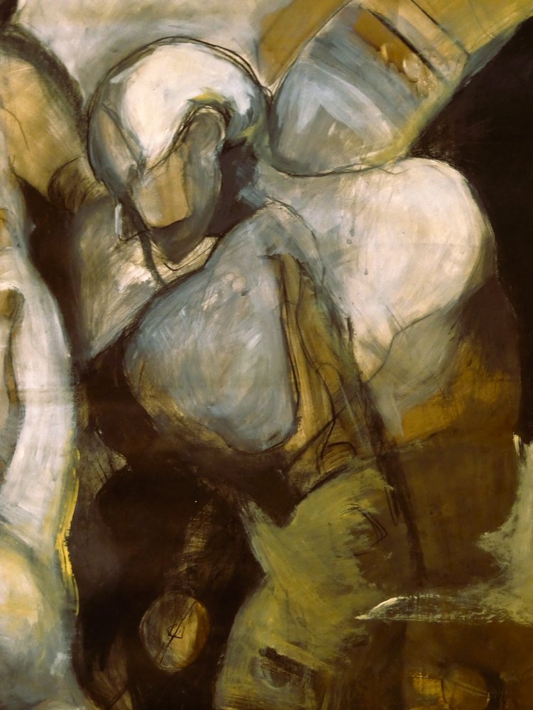 Figure astratte in preghiera da Doris Schmitz