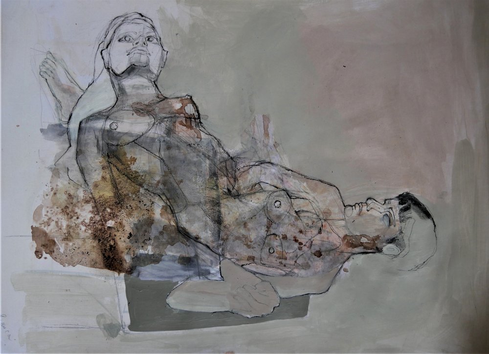 Figure reclinate da Doris Schmitz