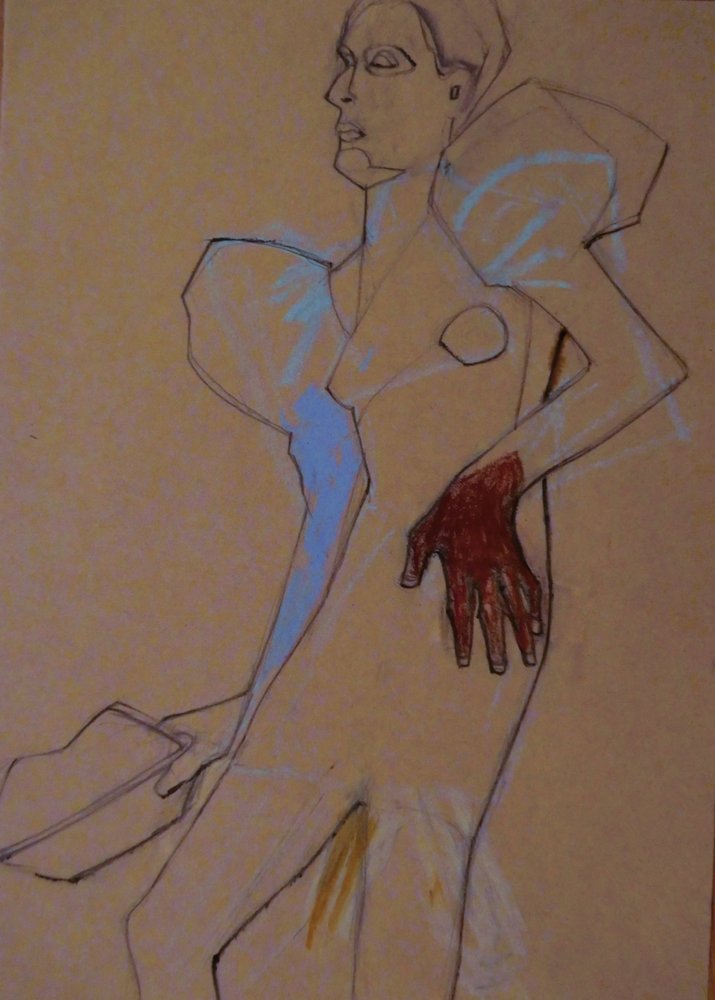Manichino stilizzato da Doris Schmitz