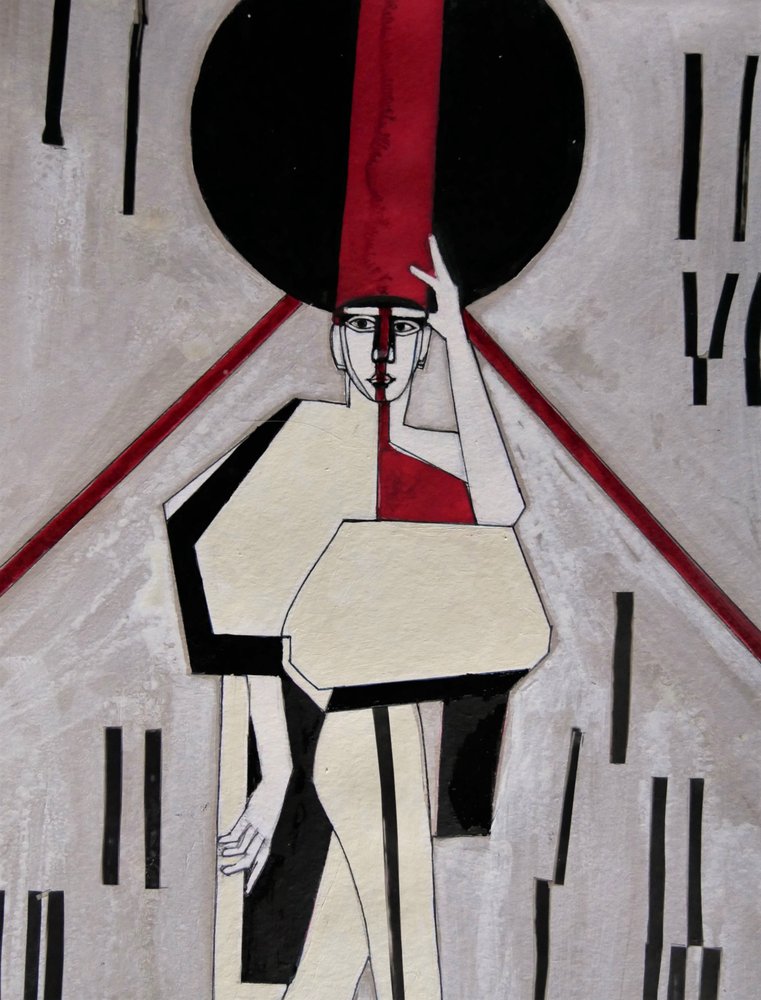 Manichino stilizzato da Doris Schmitz