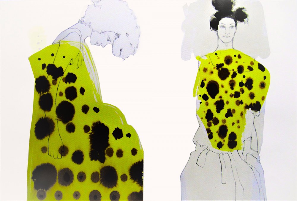 Moda vivace a pois da Doris Schmitz