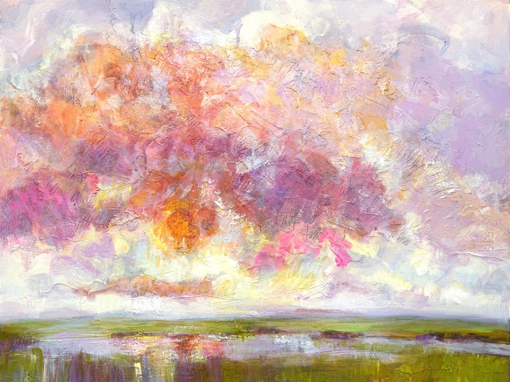 Il bagliore del tramonto a Marsh da Dorothy Fagan
