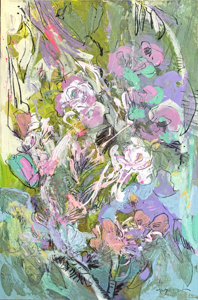 Una fioritura dai colori vivaci da Dorothy Fagan