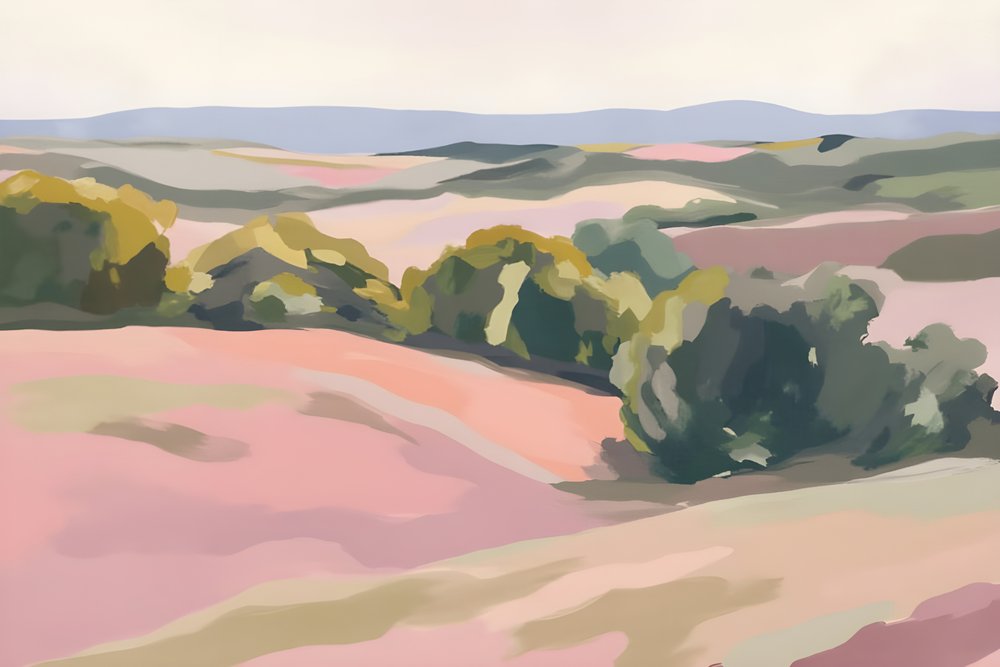 Colline rosa da Edie