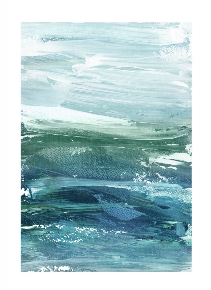 Strati oceanici astratti da Edward Selkirk