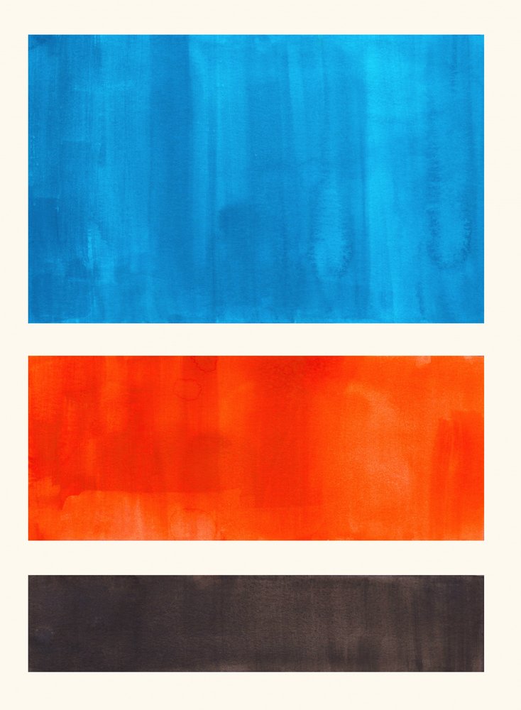 Blocchi di colore astratti da Ejaaz Haniff