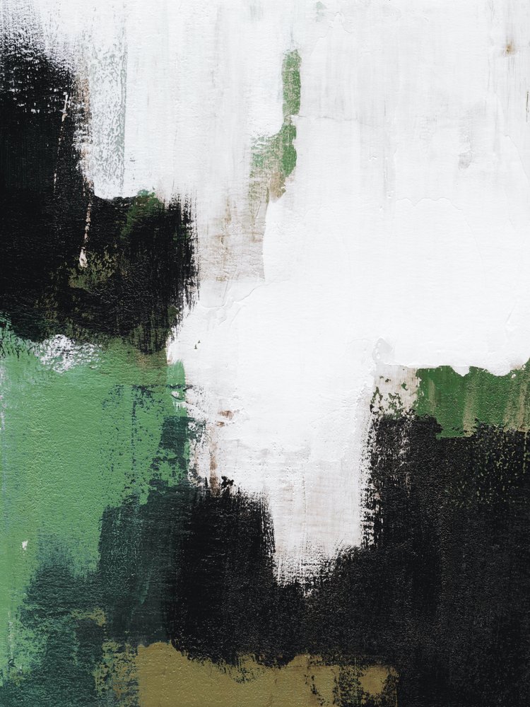 Paesaggio verde astratto da Ejaaz Haniff