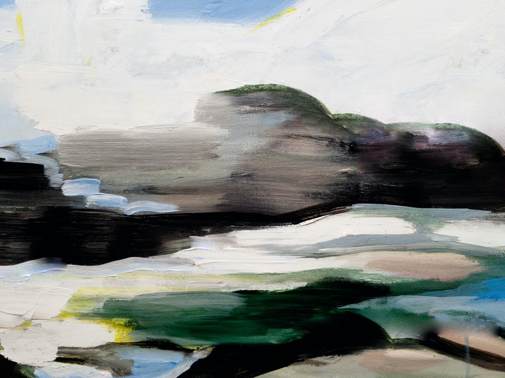 Paesaggio astratto e malinconico da Ejaaz Haniff