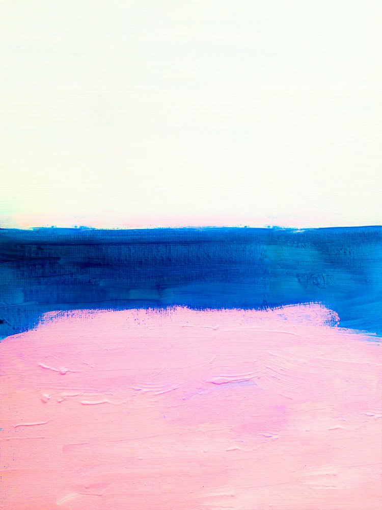 Orizzonte azzurro-rosa tenue da Ejaaz Haniff