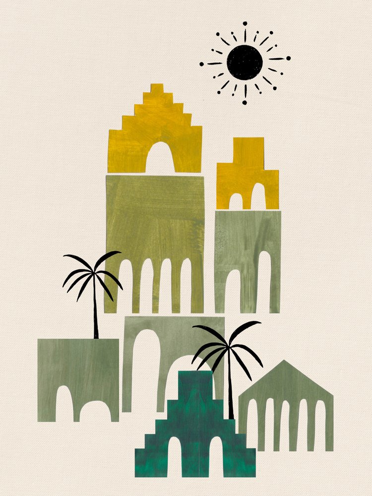 Architettura del deserto soleggiato da Ejaaz Haniff