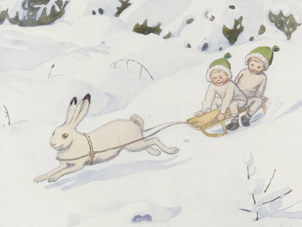 Il coniglio delle nevi da Elsa Beskow