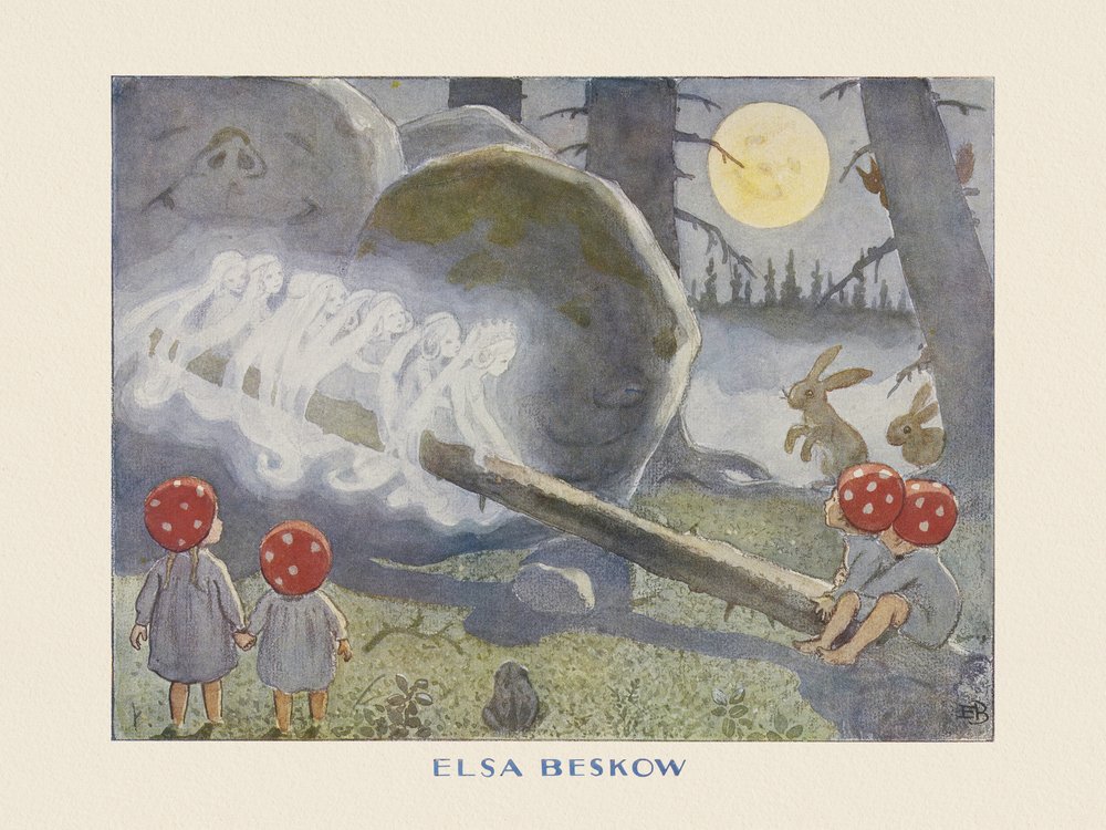 I bambini di Tomotebo Le fate da Elsa Beskow