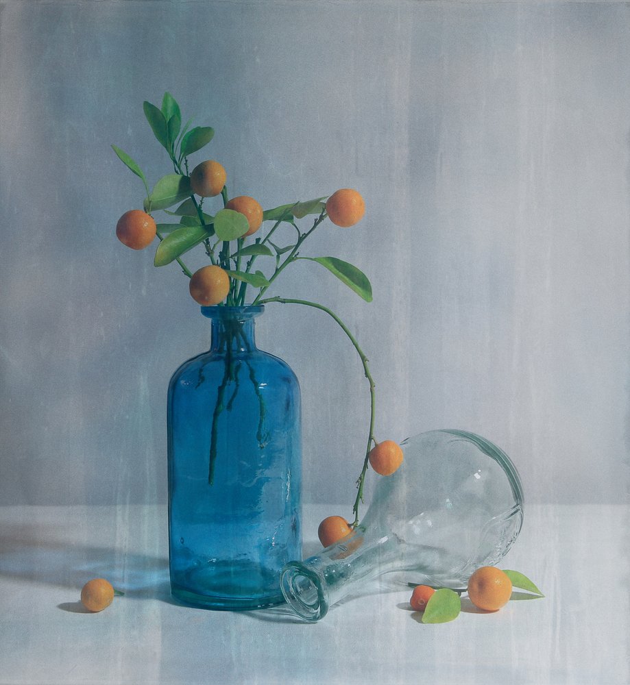 Bottiglie blu agli agrumi da Fangping Zhou