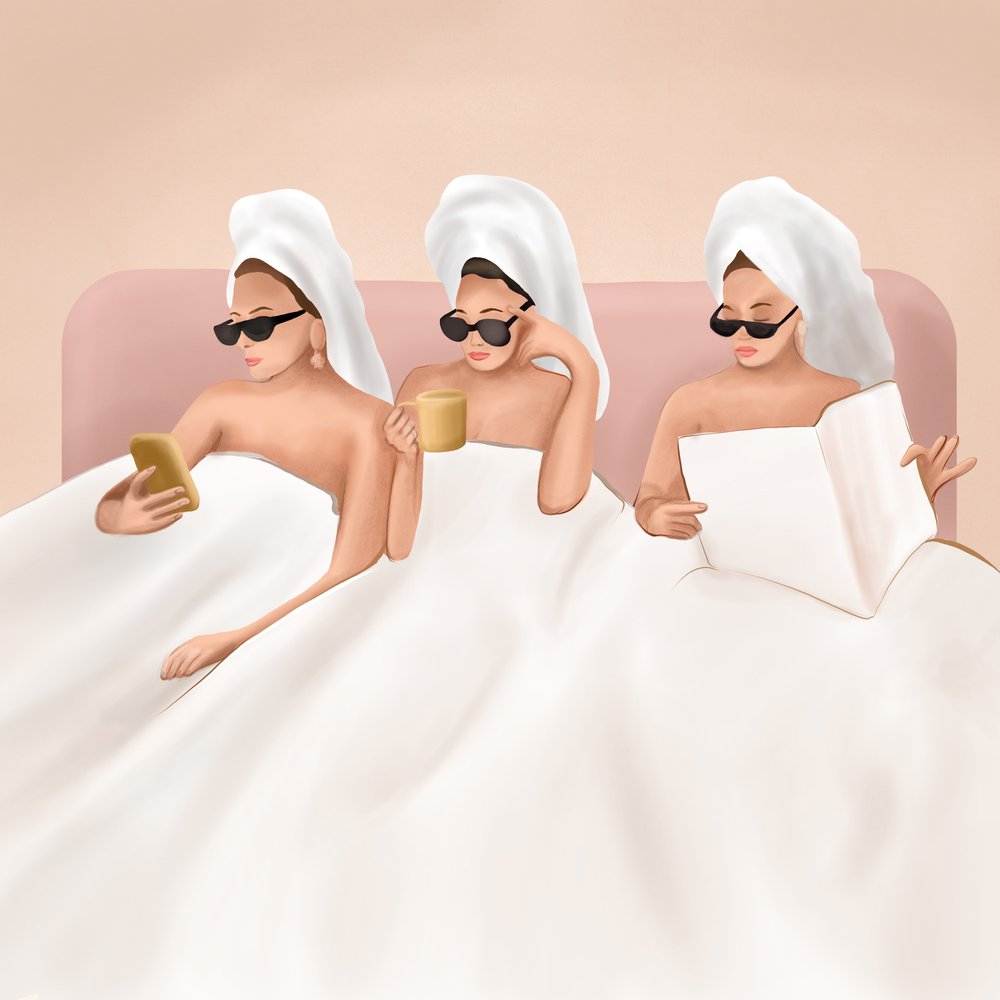 Giornata alla spa tra amiche da Flow Line