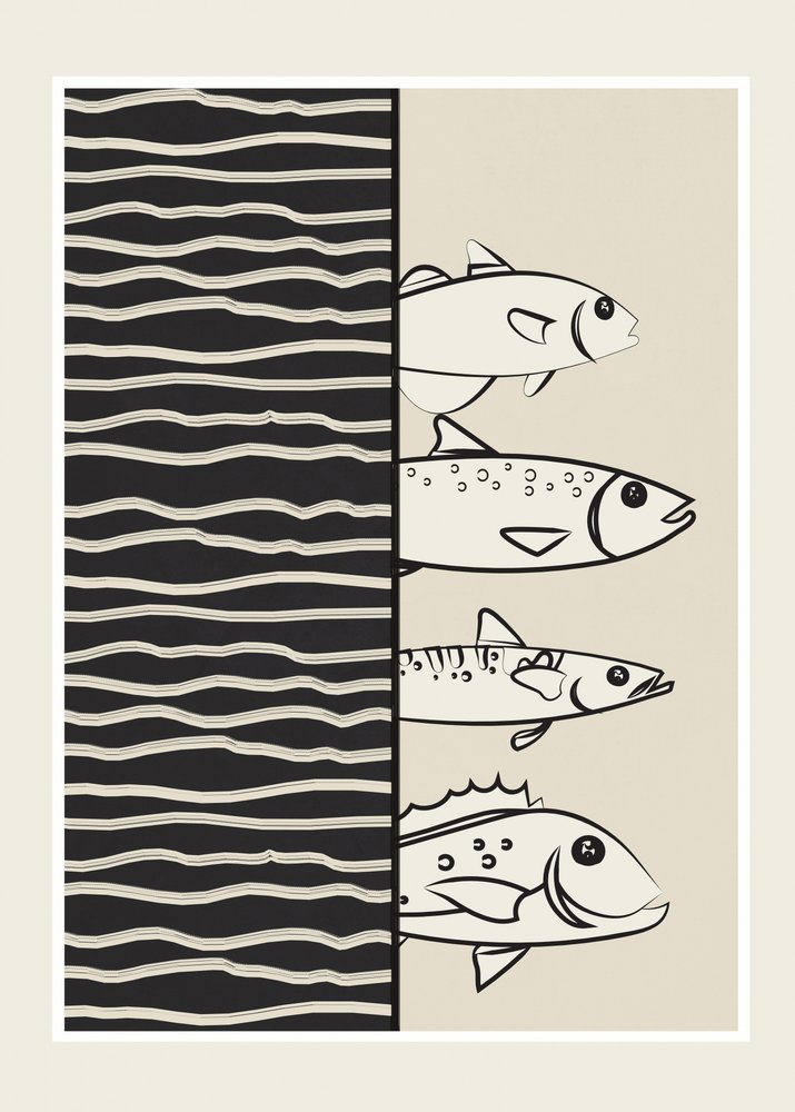 Immagine di un pesce che nuota da Flow Line