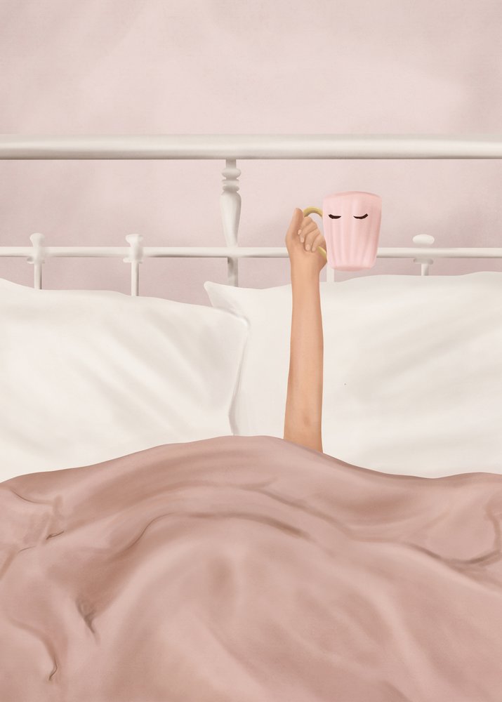 Caffè del mattino a letto da Flow Line