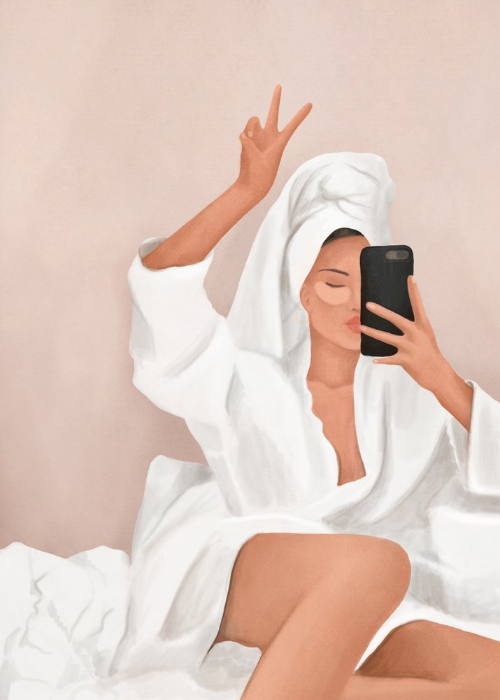 Un selfie di pace e relax da Flow Line