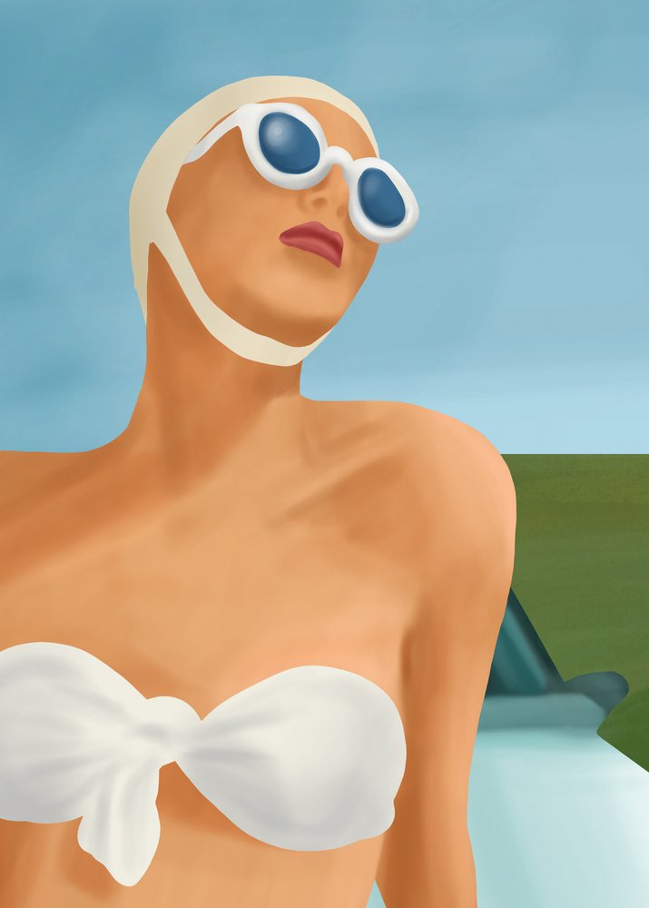 Costume da bagno retrò estivo da Flow Line