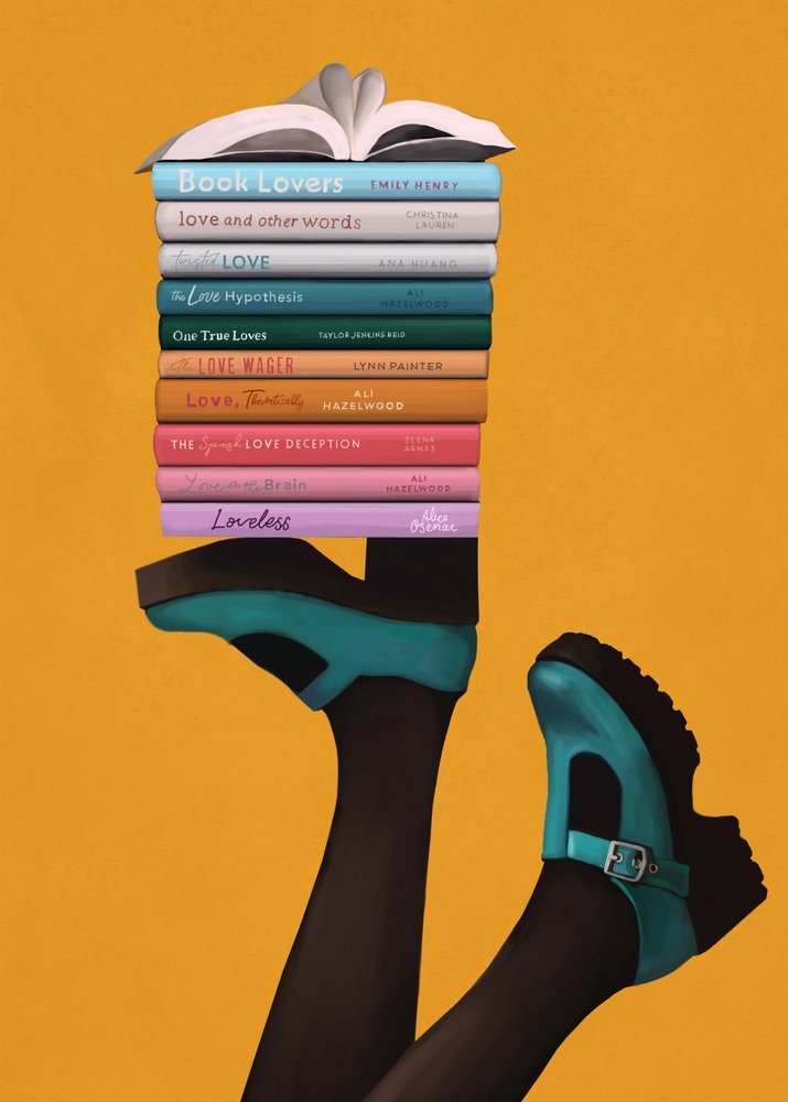 Piedi stravaganti da amante dei libri da Flow Line
