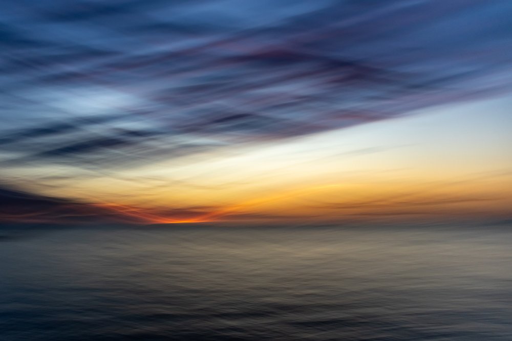 Tramonto etereo sull