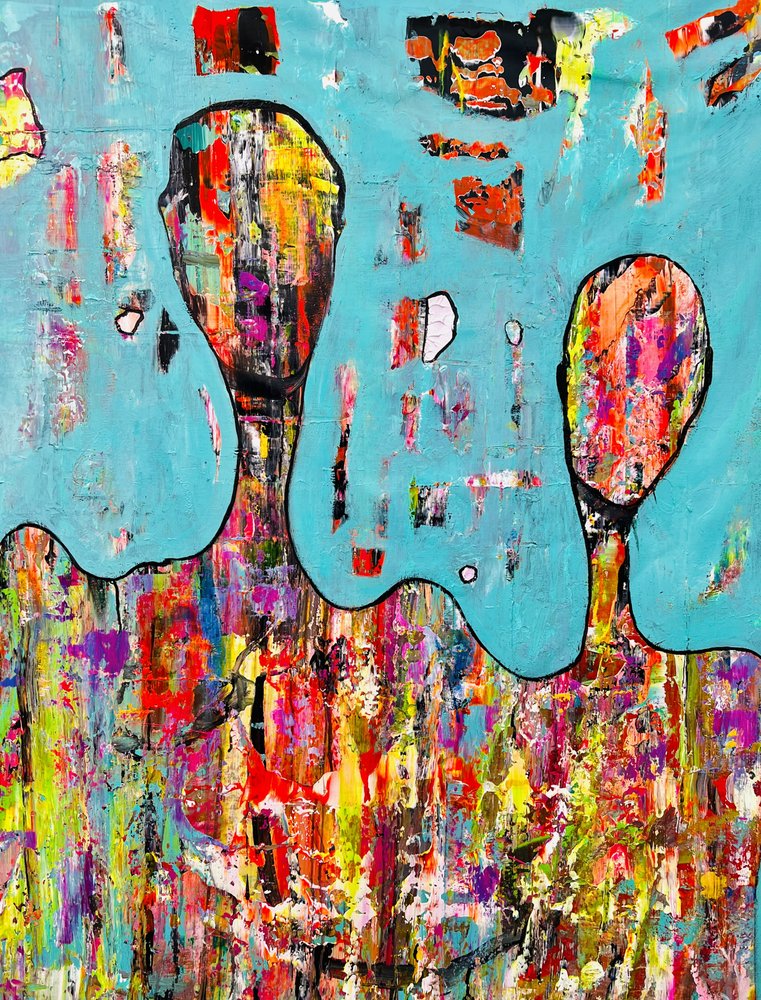 Persone astratte e colorate da Fredrik Olsen