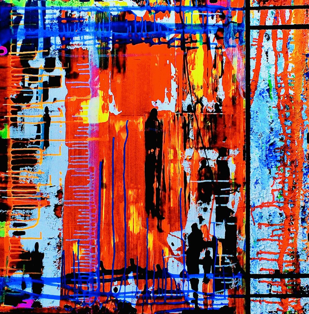 Astratto urbano vivace da Fredrik Olsen